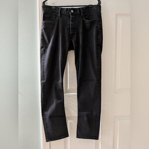 Gustin Men's Black Stretch Jeans 34x29